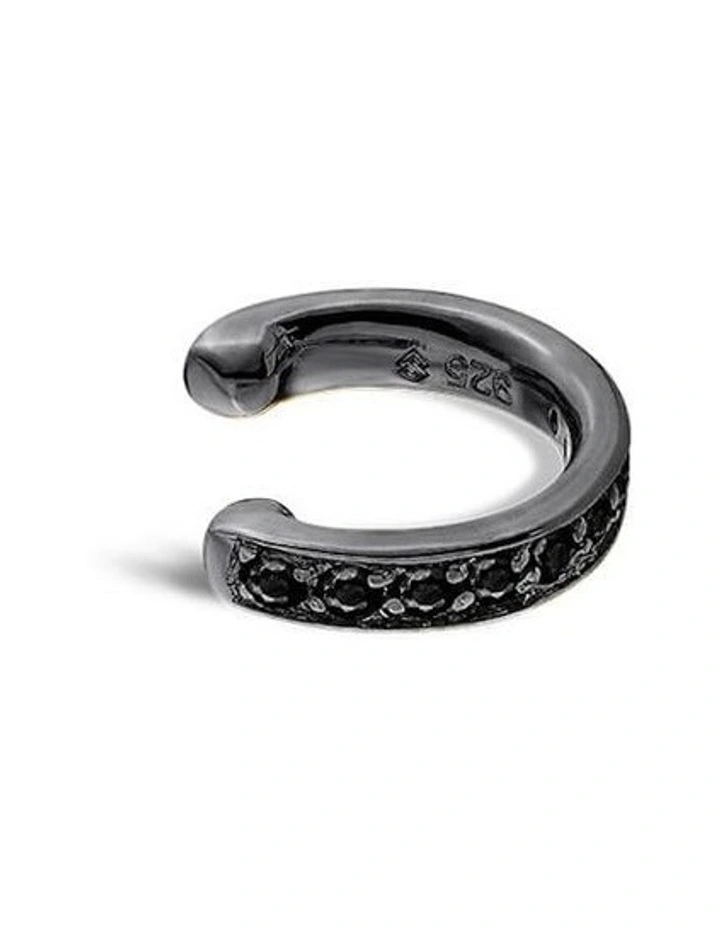 Edge Mono Ear Cuff in Black