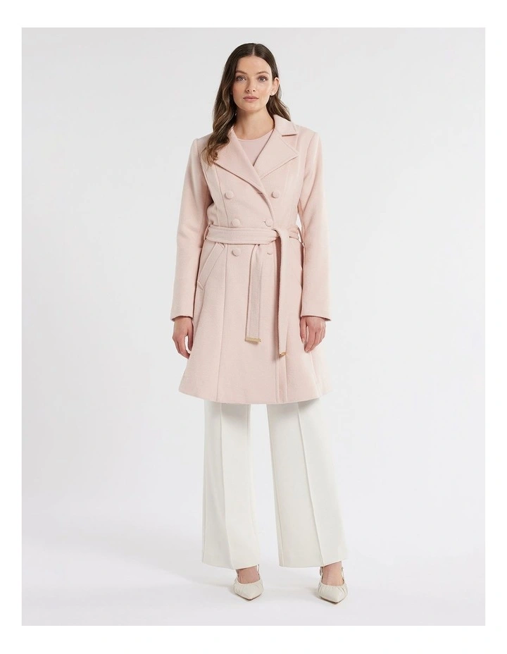 Athena Coat in Pink