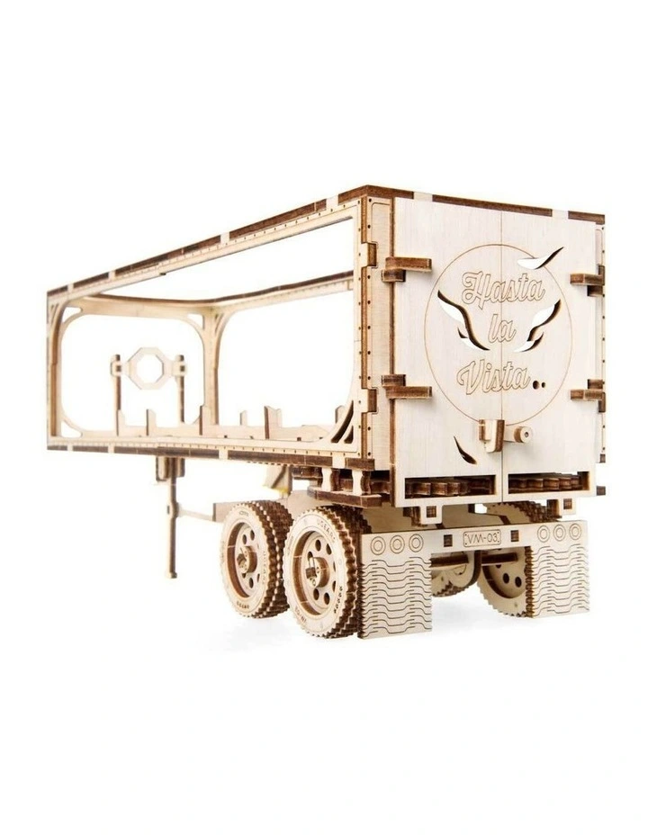 Trailer for Heavy Boy Truck VM-03 138 Piece Wooden 3D Puzzle