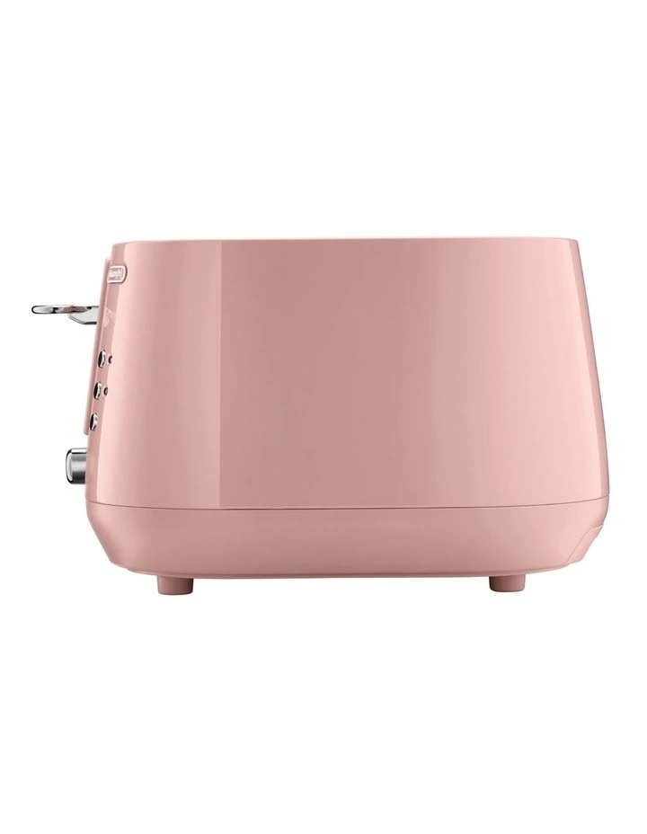 Eclettica 2 Slice Toaster in Playful Pink
