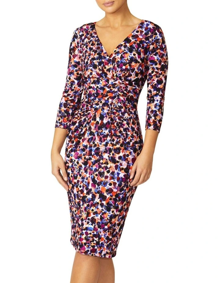 Emelynn Pebbles Jersey Dress in Assorted