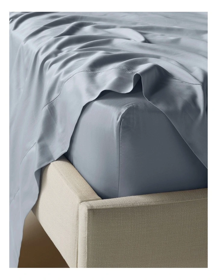 400TC Diana Egyptian Cotton Sateen Sheet Separates in Baby Blue