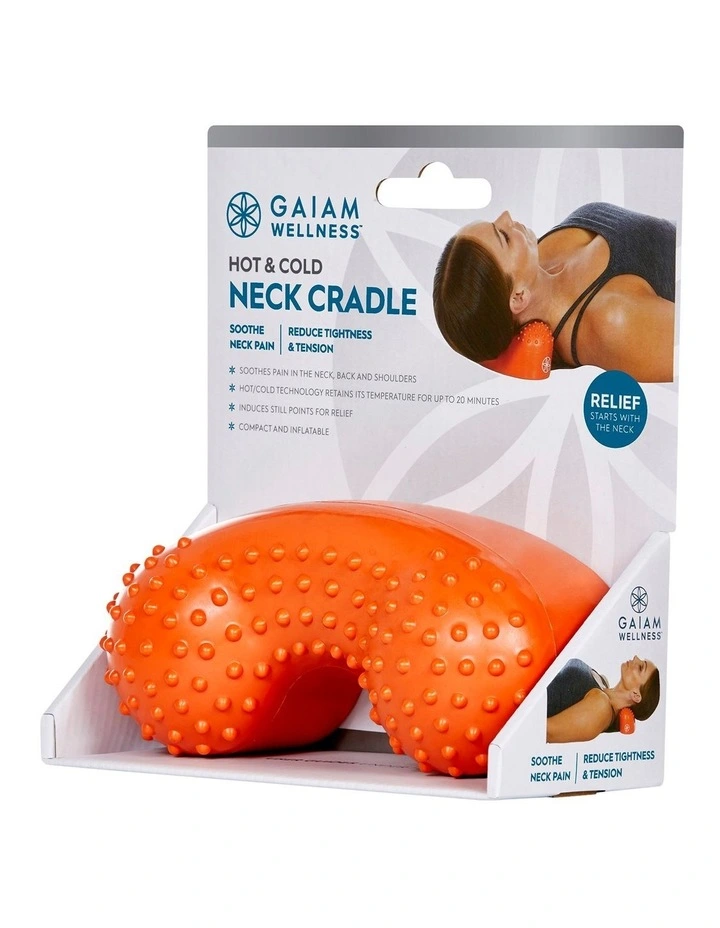 Wellness Hot And Cold Neck Cradle in Orange