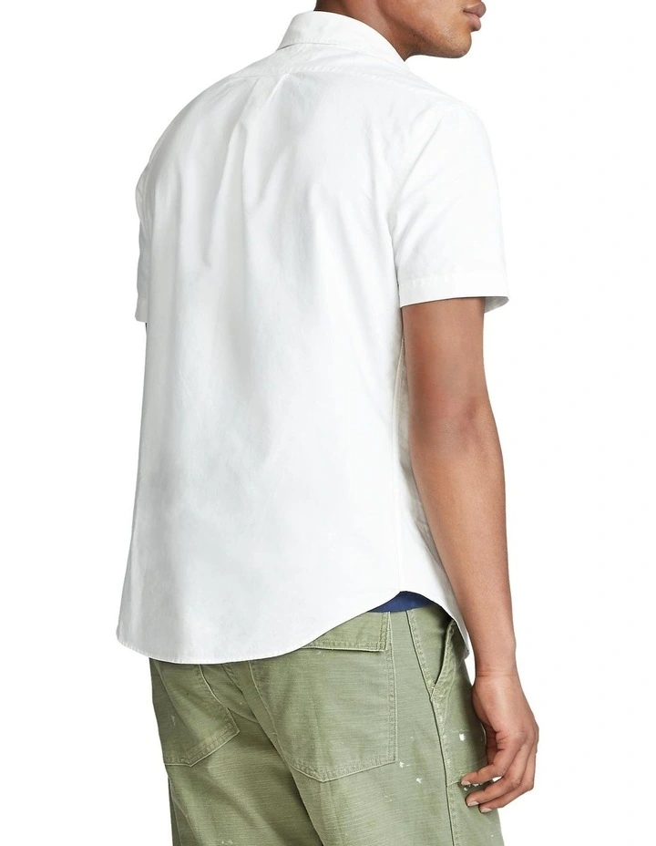 Classic Fit Oxford Shirt in White