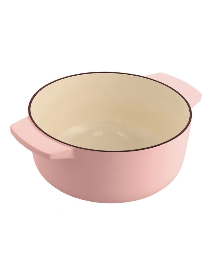 Covered Casserole 26cm/5.2L in Dried Rose