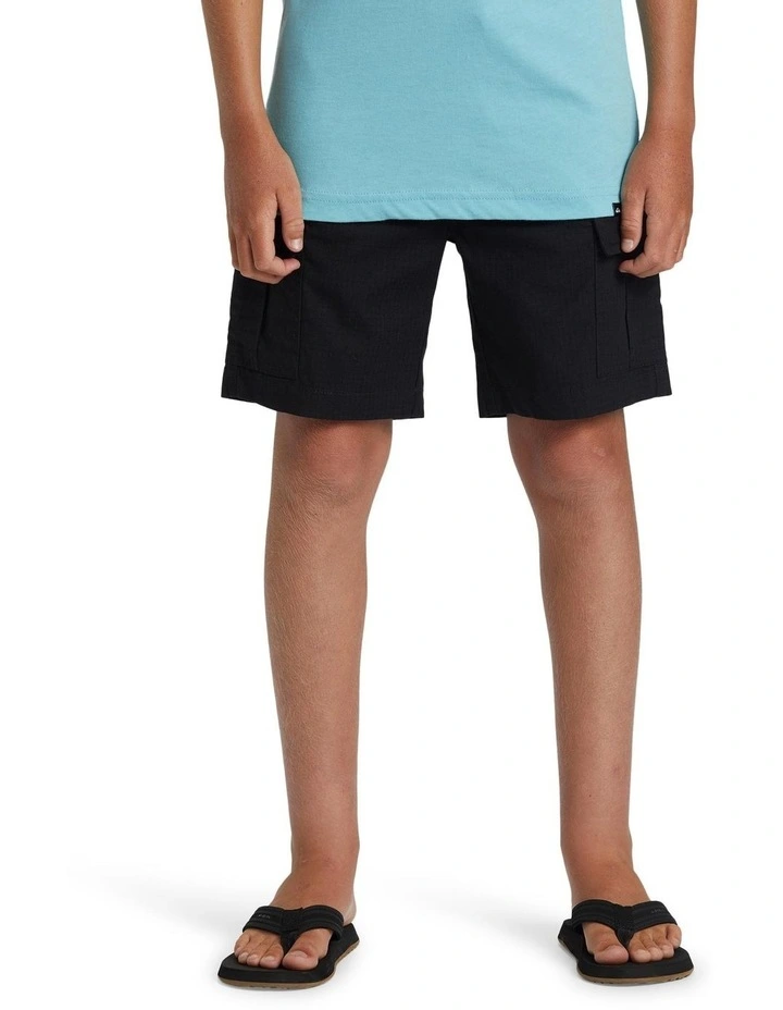 Carpenter Walk Shorts in Black