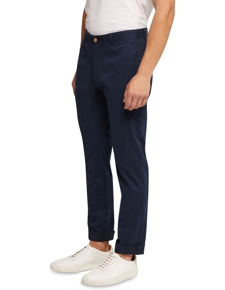 Danny Casual Organic Cotton Chinos in Flint