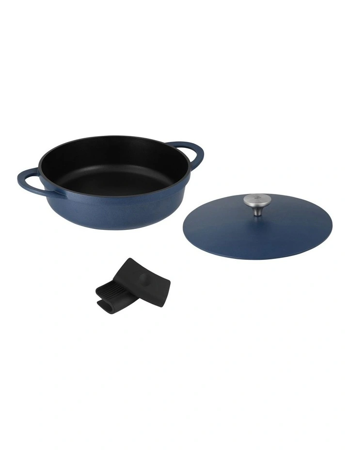 Agile Non-Stick Shallow Casserole 28cm/4L in Navy