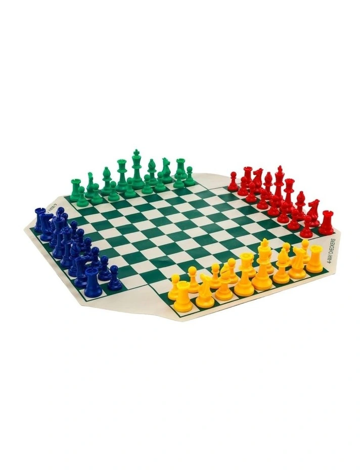 Chess Octagon Board 4 Player Set