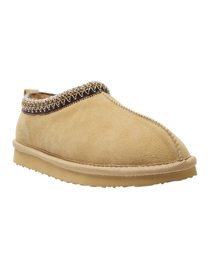 Nevada Slippers in Sand Suede