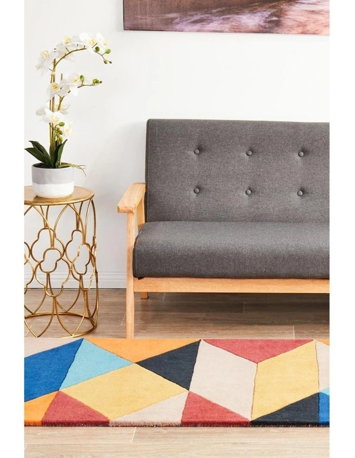 Matrix Pure Wool Sunset Runner Rug in Multi