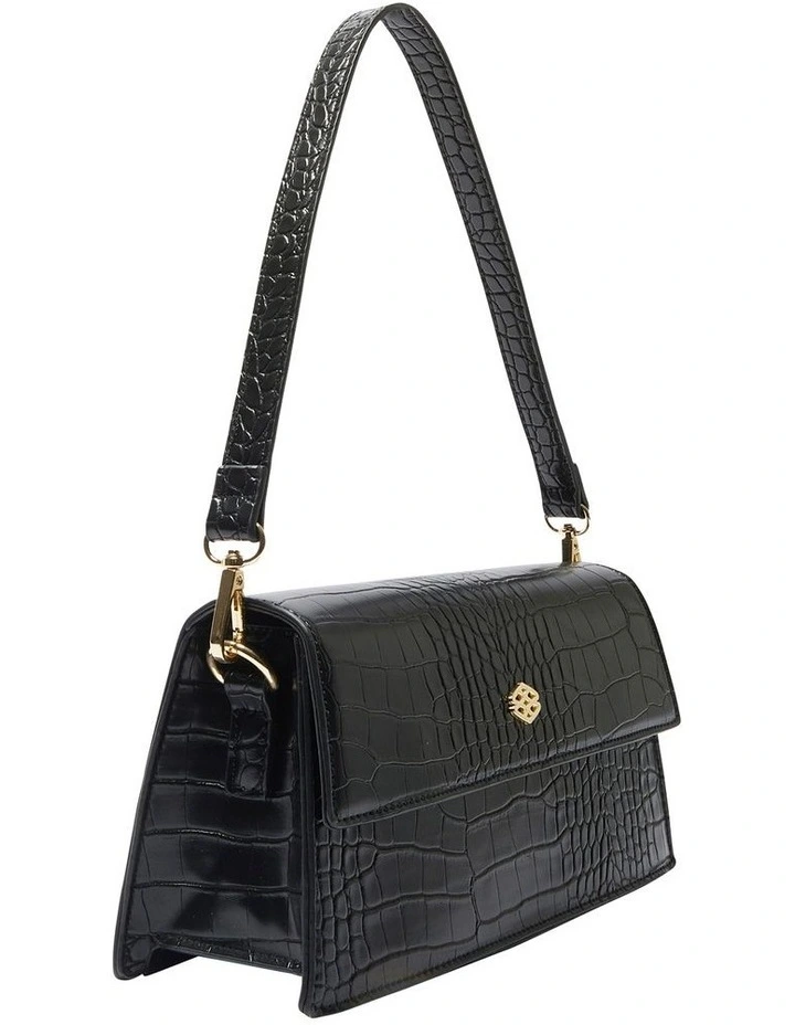 H-June Bags in Black Croc