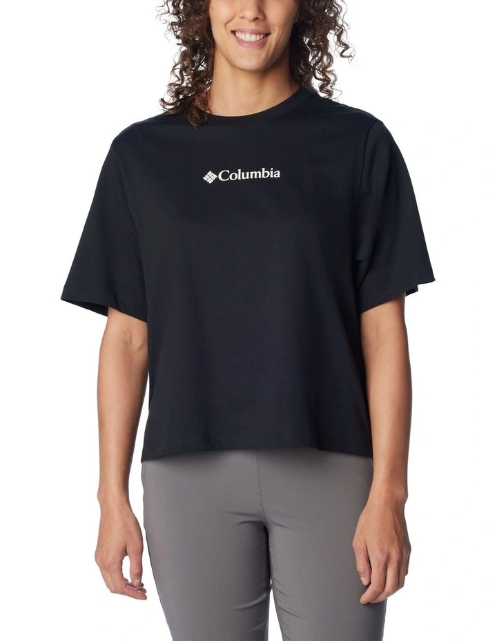North Cascades Relaxed T-Shirt in Black