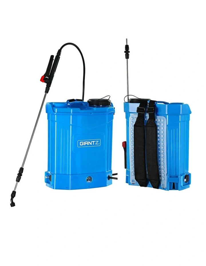 Weed Sprayer Electric Knapsack Backpack Pesticide Spray 16L in Blue