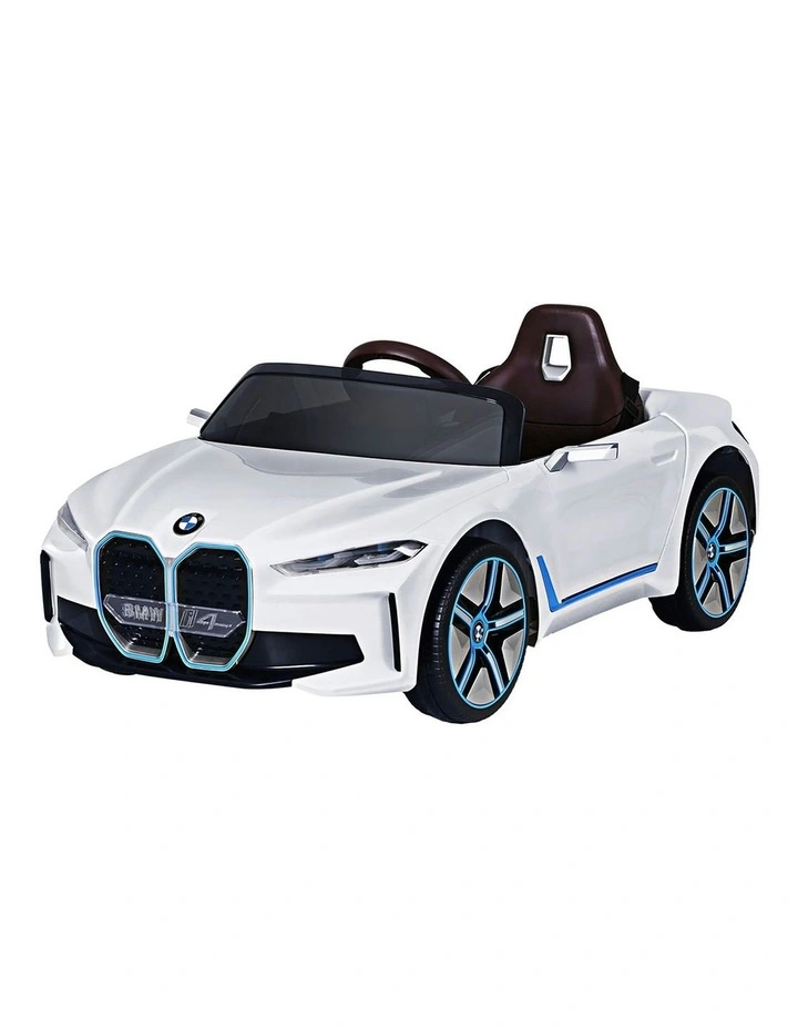 Ride On Car BMW Licensed I4 Sports Remote Control 12V in White