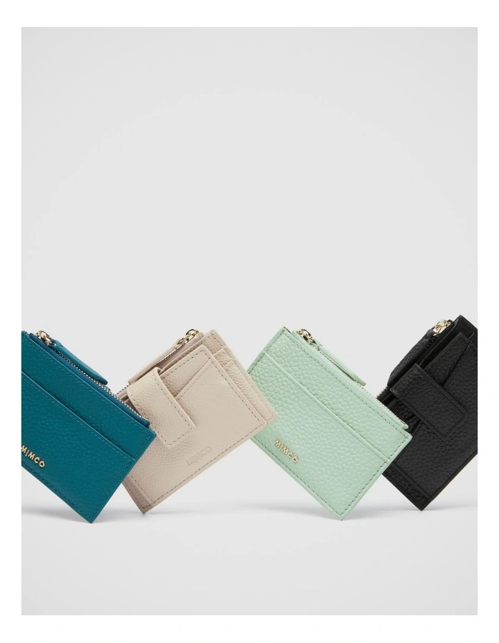 Classico Duo Card Wallet in Black Light Gold