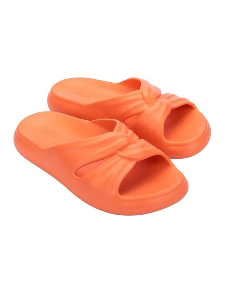 Melissa Free Slide Sandals in Orange