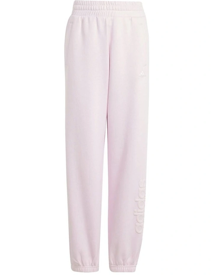 All SZN Graphic Joggers in Clear Pink