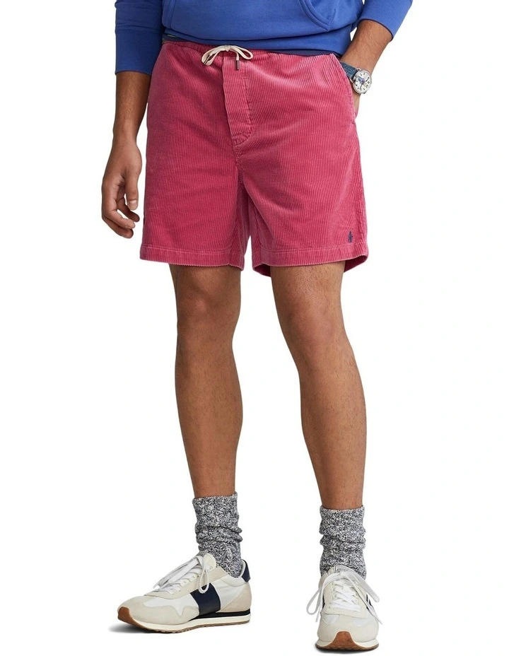 6-Inch Polo Prepster Corduroy Short Red