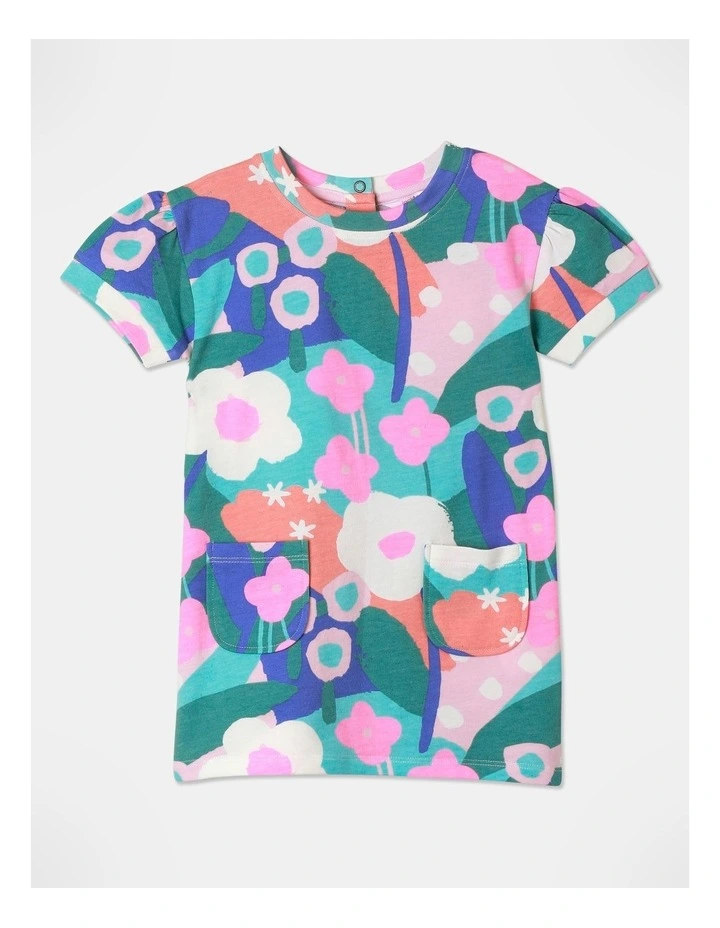 Billie Tie Waist T-shirt Dress In Assorted