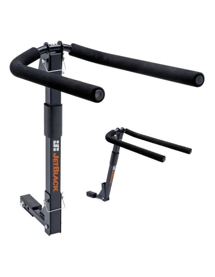 4 Bike Double Folding Hitched JetRack With 8 Bungee