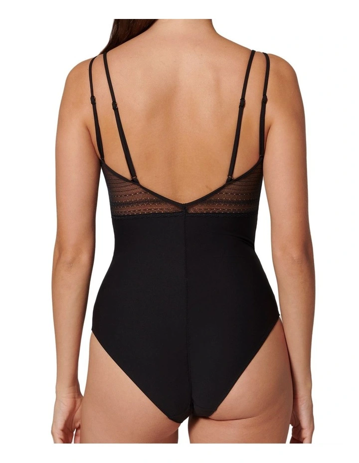 Pia Bodysuit in Black