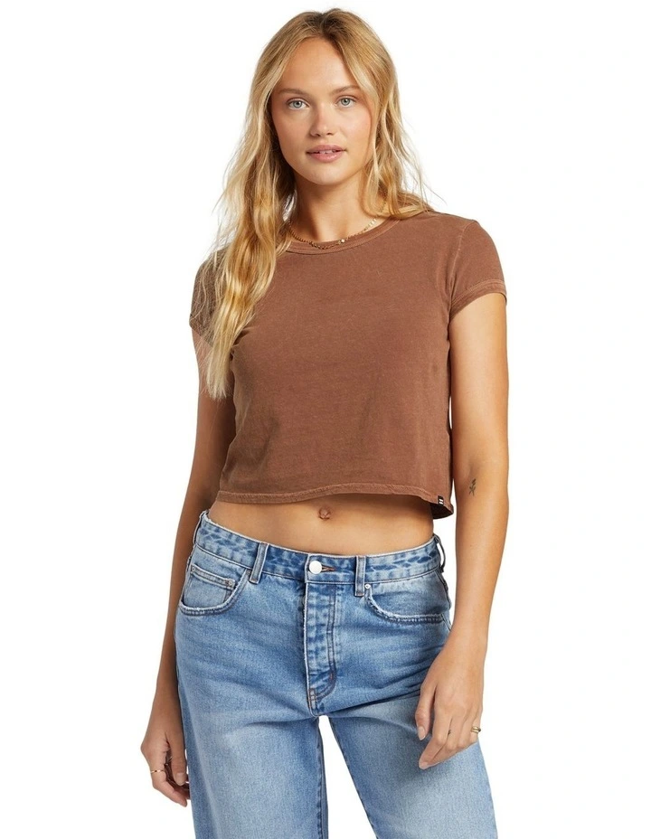 Daily T-shirt in Toasted Coconut