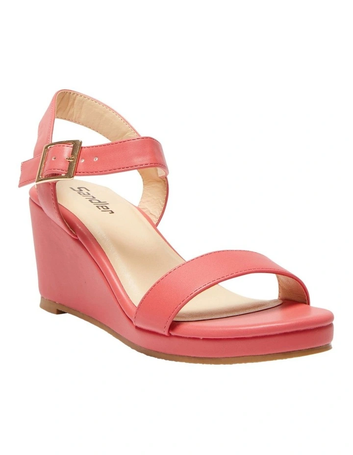 Abbey Sandals in Pink Smooth