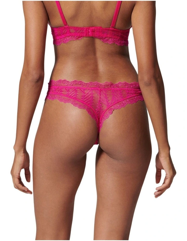 Canopee Tanga Brief in Pink
