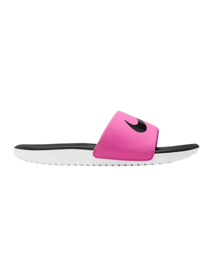 Kawa Slide Beach Sandals in Fuchsia
