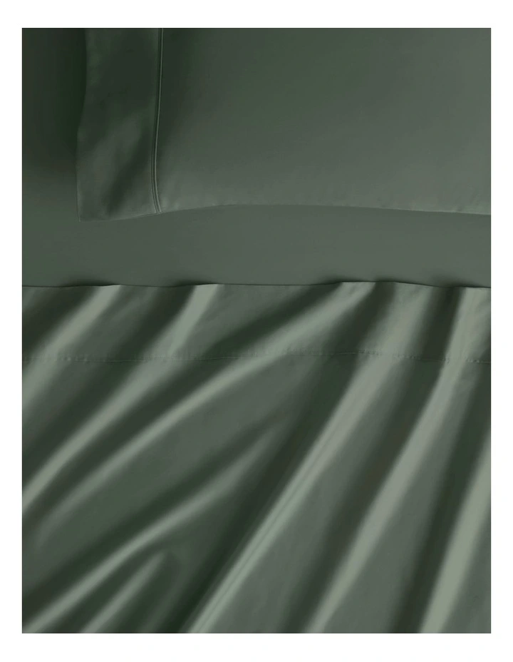 Supersoft Tencel Cotton Sheet Set in Slate Green