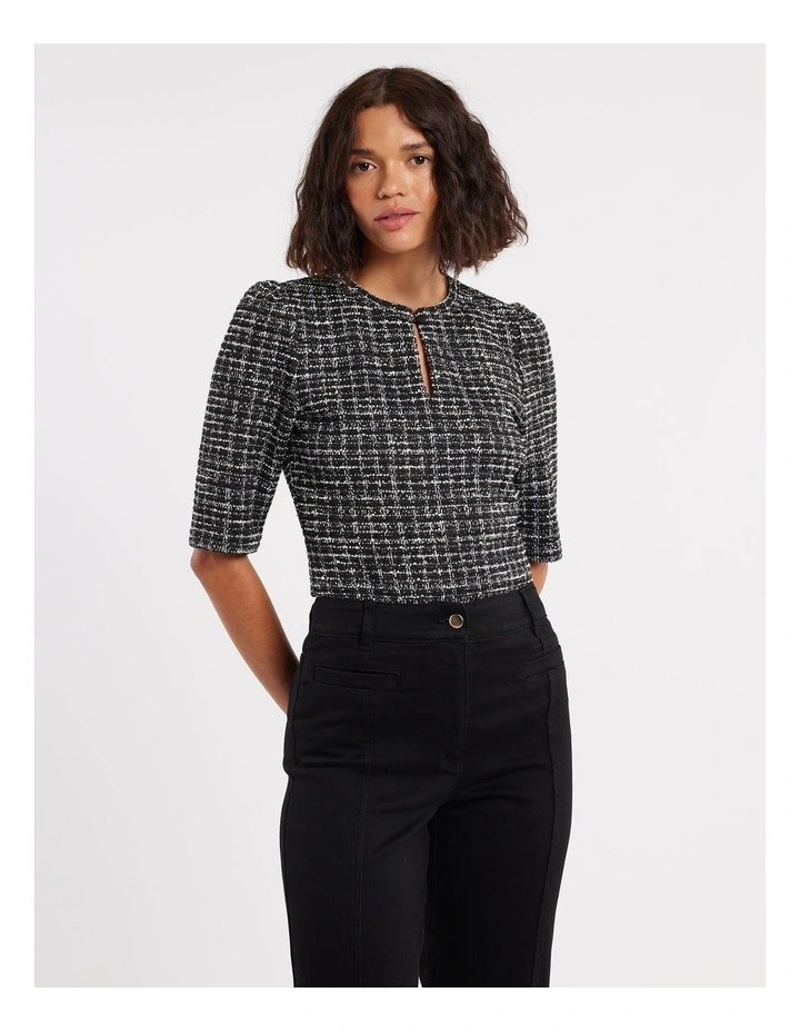 Islington Top in Black