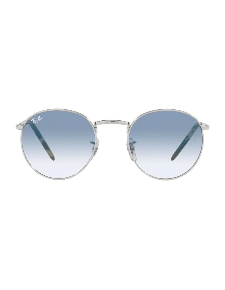 New Round Silver Sunglasses