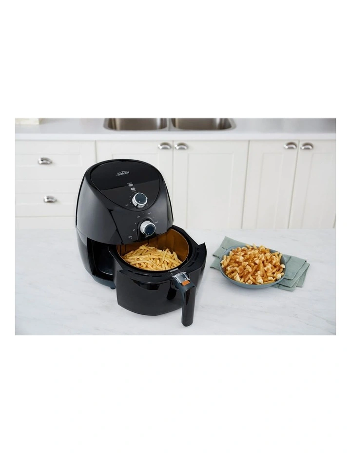 Copper Infused DuraCeramic Air Fryer AFP4000BK in Black