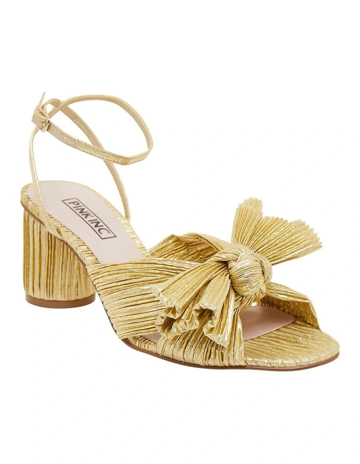 Secret Gold Metallic Sandals