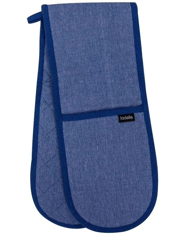 Eco Recycled Double Oven Mitt in Royal