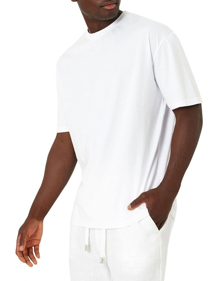 The Light Weight Del Sur Tee in White