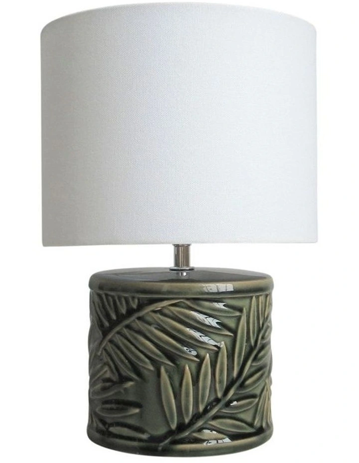 Kai Ceramic Table Lamp Green