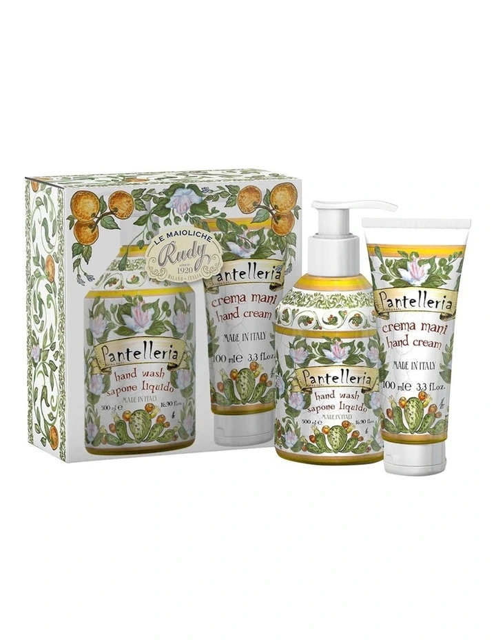 Pantelleria Hand Wash and Hand Cream Gift Set