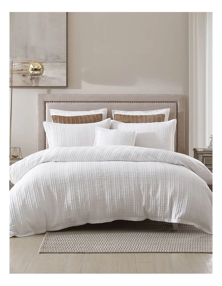 Winton Quilt Cover Set White