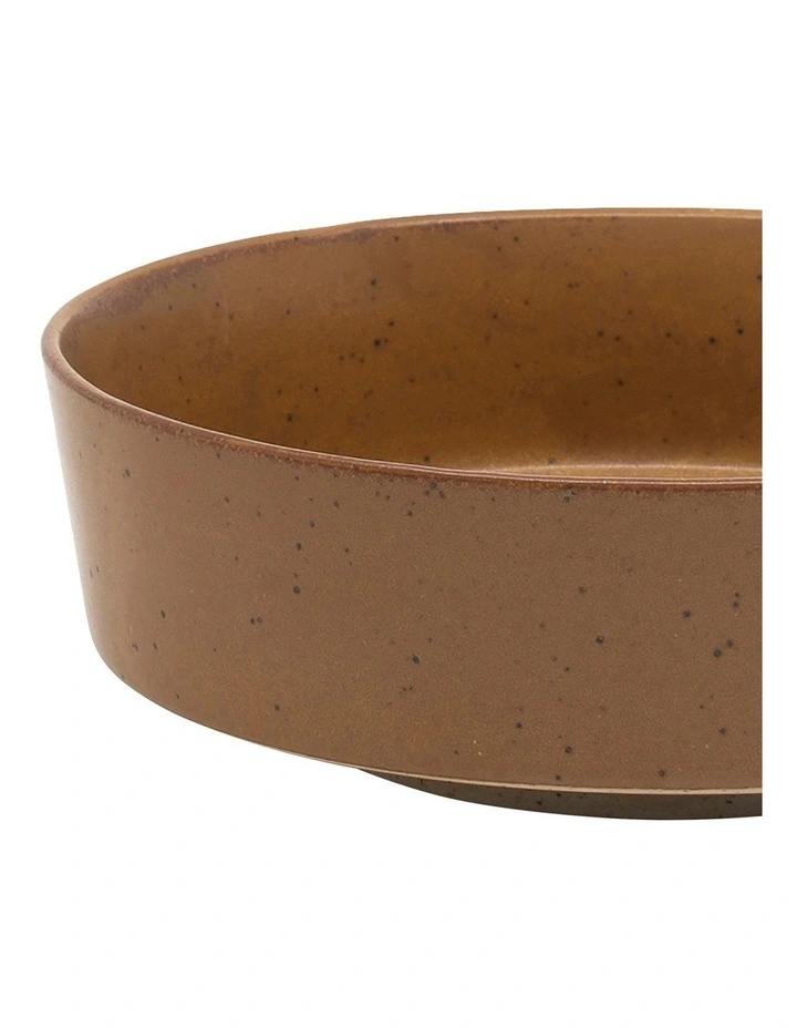 Claro Bowl 18x6cm Rust