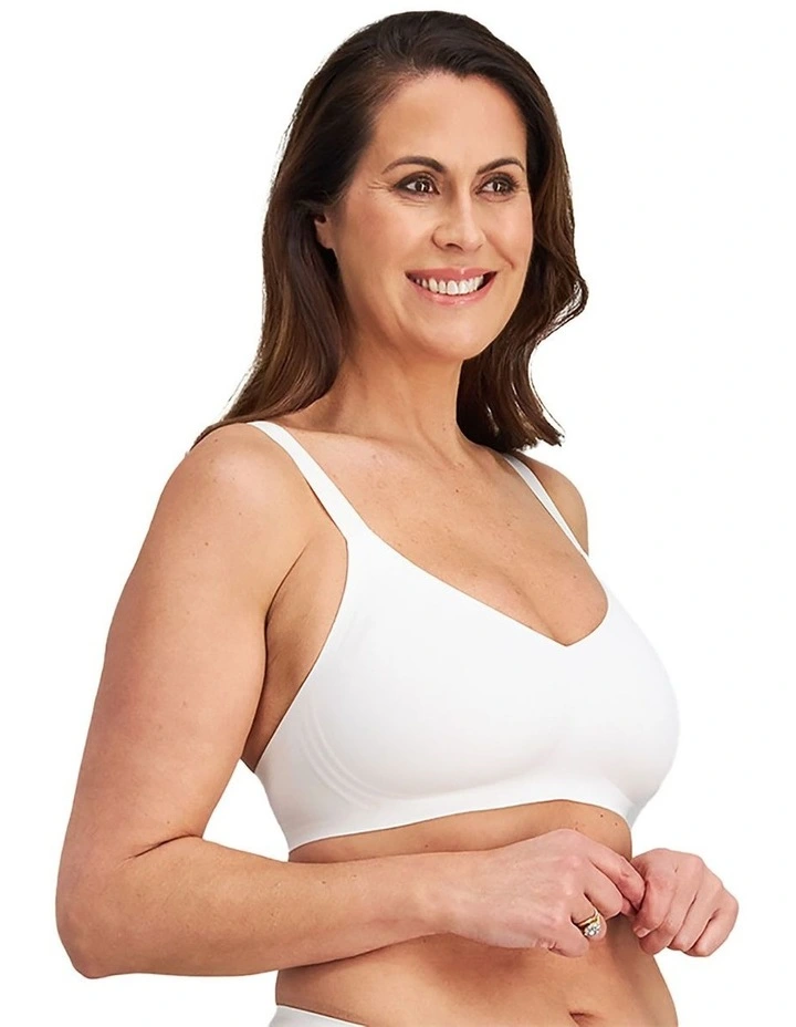 Comfit Collection Wirefree Bra in White