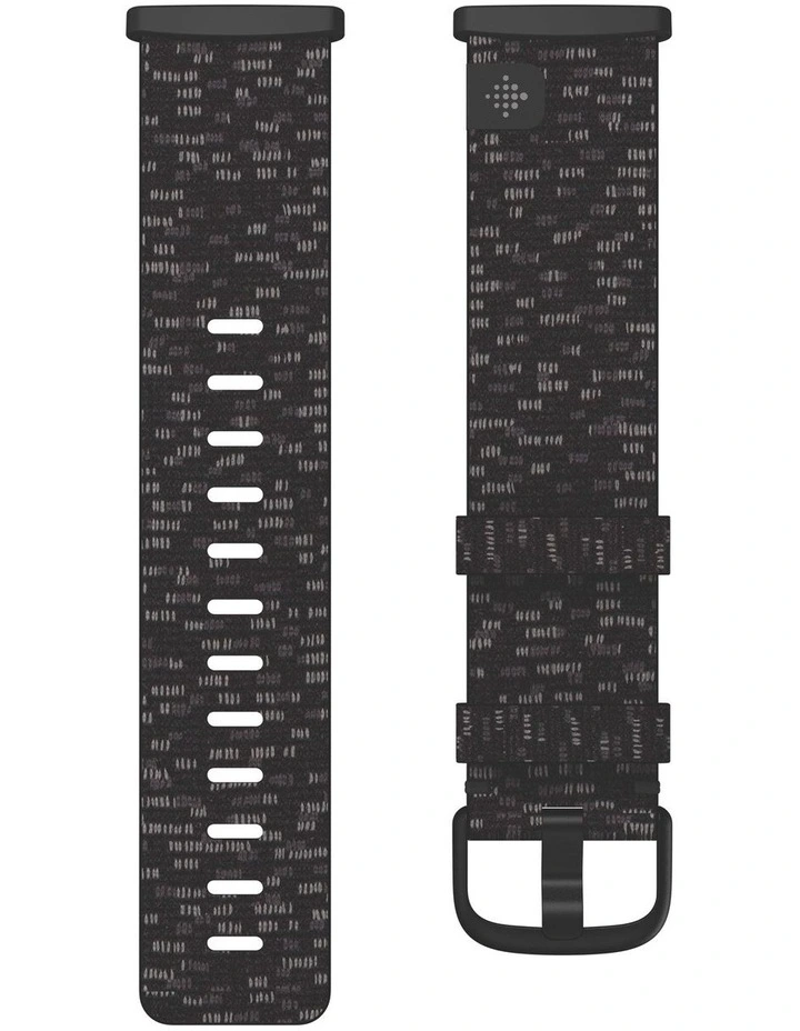 Sense & Versa 3 Small Woven Band Charcoal