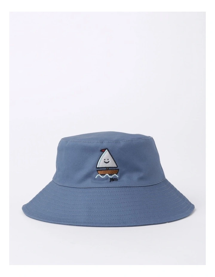 Boat Bucket Hat In Blue