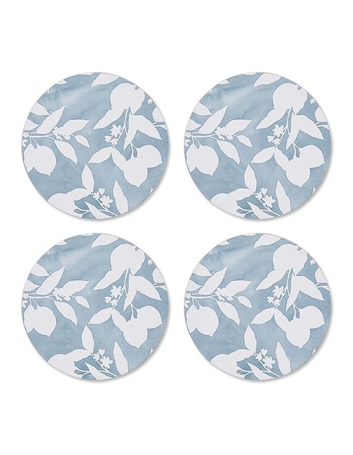 Capri Round Placemat Set of 4 in Blue