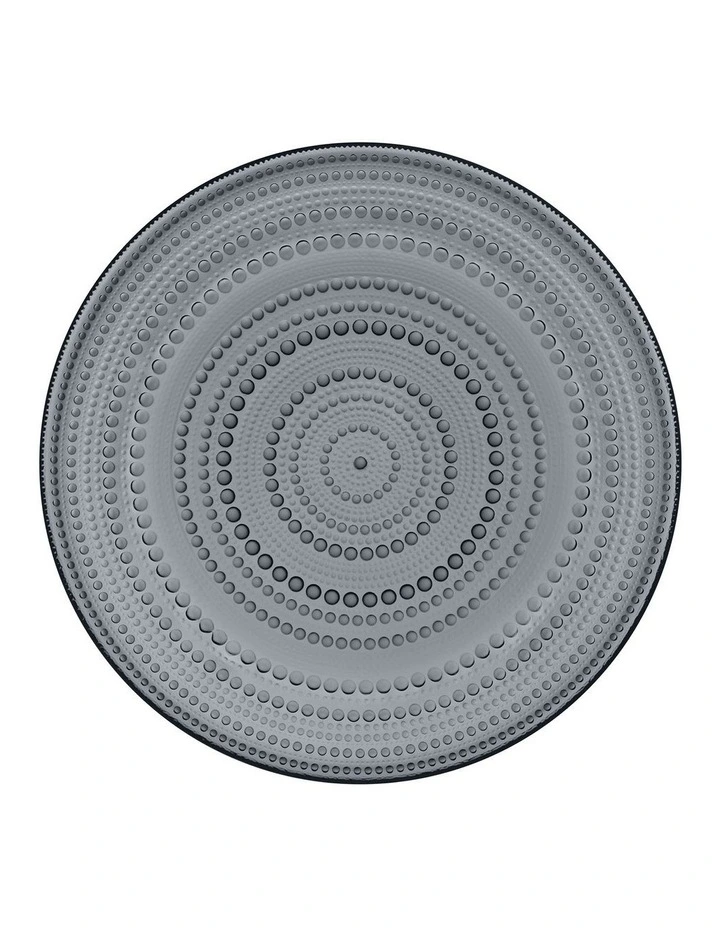 Kastehelmi 31.5cm Plate Dark Grey