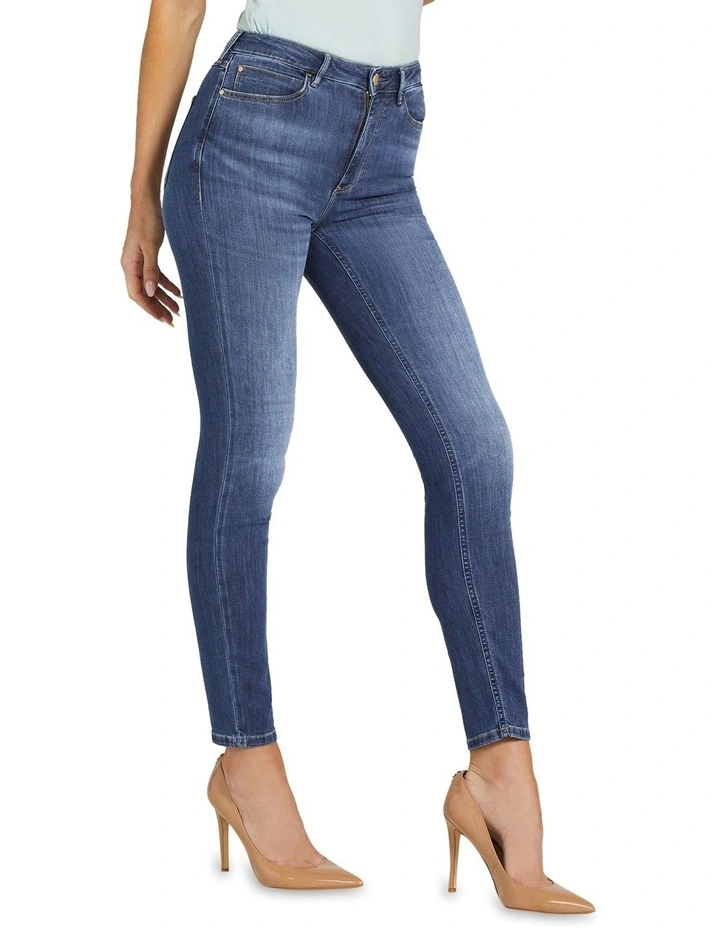 1981 Skinny jeans in Feather Ocean