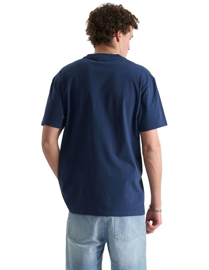 Capri Relaxed Tee in Pageant Blue