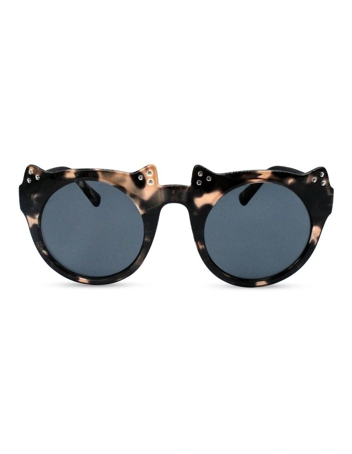 Wishes Cat Ears Tortoiseshell Sunglasses in Multi