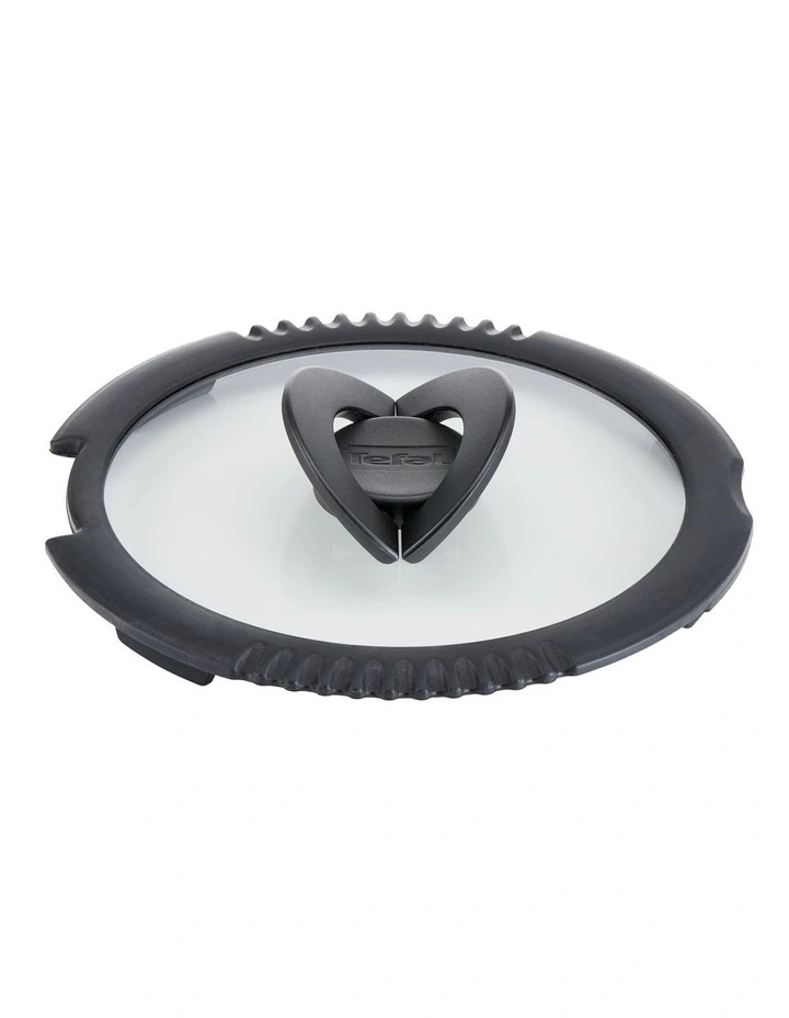 Draining Lid 16 cm in Clear/Black
